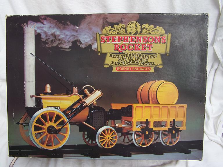 Hornby Stevensons Rocket model steam engine