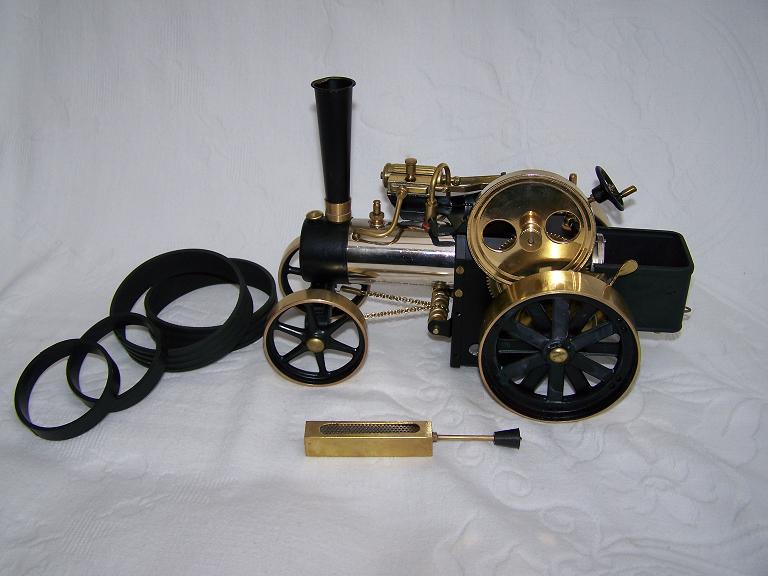 Has removable tyres to keep the wheels like new if you run it out doors.